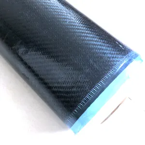 Tela de fibra de carbono reforzada con resina epoxi