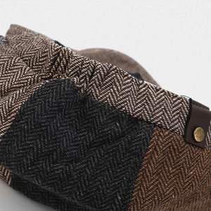 Nouvelles tendances mode automne-hiver 2024 : Bérets britanniques populaires pour hommes et femmes, casquette gavroche à chevrons pour l'extérieur - Product Image 4