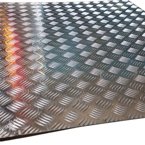 Tôles d'aluminium gaufrées à motif écaillé pour panneaux de sol antidérapants de camions et remorques - Product Image 5