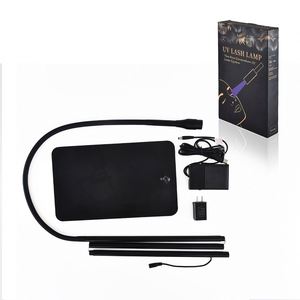 Elanby FL009 Pro 5W UV LED Lash <b>Lamp</b> <b>Floor</b> Light for Eyelash Extension <b>Adjustable</b> UV Glue Dryer Black/White CE ROHS Certified - Product Image 3
