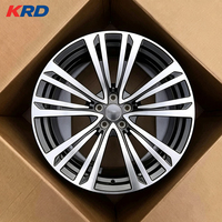 Rines Forjados de 18-21 Pulgadas, PCD 5x112, CB 66.45/66.5, ET 20-35, Negro Brillante/Gunmetal, Monobloque, para Audi Performance