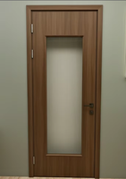 Pintu WPC Desain Terbaru Tahan Air Anti Rayap Anti Jamur Warna Putih untuk Interior Ruangan Kamar Mandi