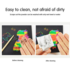 <span class=keywords><strong>NOUVEAU</strong></span> 2025 HOT Sells 50PCS Colorful Rainbow Scratch off World Map Poster - Product Image 5