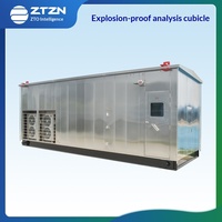Cabine antidéflagrante à pression positive BXPK pour salle de distribution électrique, avec instrumentation complète et certifications de test