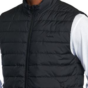 Veste <span class=keywords><strong>sans</strong></span> manches compressible à bulles chaude et légère personnalisée veste d'hiver en duvet de canard pour hommes - Product Image 2
