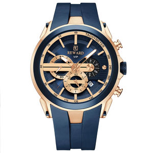 Reloj de Pulsera para Hombre REWARD 83046, Resistente al Agua 30M, Movimiento de Cuarzo de Alta Calidad, Manecillas Luminosas, Cronógrafo, Fecha - Product Image 4