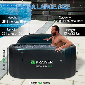 150Cm 1.5M Glace Ovale Bain Piscine 2 Personnes Bain À Remous Baignoires Avec Douche - Product Image 4