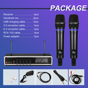 Microphone sans fil rechargeable portable en métal pour karaoké et smartphones avec réverbération musicale, design portable pour les fêtes - Product Image 5