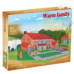 Les <span class=keywords><strong>Simpsons</strong></span> : Blocs de construction, briques, jouets, cadeau de Noël pour enfants, compatible 71006 16005, 2500 pièces/ensemble - Product Image 1