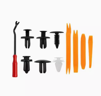 HE26 Lot de 100 attaches universelles en plastique pour pare-chocs et ailes de voiture