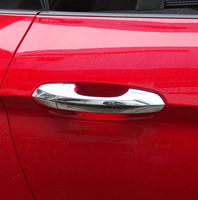 Accessoires extérieurs en plastique ABS chromé, garniture de protection, pièces automobiles pour Ford Mustang, couvre-poignée de porte 2015 2016