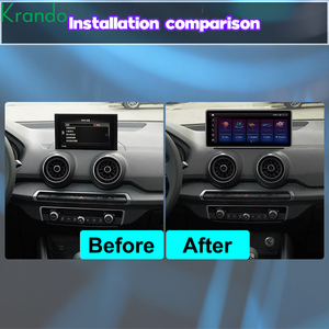 Unité principale de voiture de 10,25 pouces pour Audi Q2 Q2L 2018-2020 Navigation Android Radio GPS Multimédia Autoradio CarPlay sans fil 4G SIM <span class=keywords><strong>DSP</strong></span> - Product Image 2