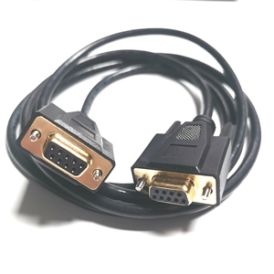 9ピンRS232 COMデータケーブルシリアルポート延長1m/1.5m/1.8m/2m/3m/5mオーディオ & ビデオDB9男性女性ダイレクトクロス接続 - Product Image 1