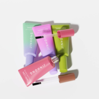 Flacon en verre de 10 ml de haute qualité en forme de dentifrice pour gel à ongles, couleur personnalisée, emballage de vernis gel UV avec pinceau