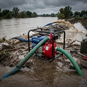 Bomba de Agua a Gasolina de Alta Presión de 7HP, 170F, 212CC, 110m de Elevación, Salida Única de 2 Pulgadas, Bomba Contra Incendios para Riego Agrícola - Product Image 5