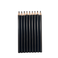 Crayon triangulaire en plastique personnalisé HB, crayon de charpentier, 7,0 pouces, pièce unique, impression personnalisée, emballage ASTM-F963