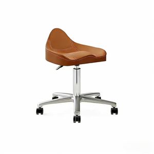Sillón de Peluquería Giratorio y Elevable con Ruedas para Salón de Belleza, Silla de Trabajo para Estilista, Silla de Masaje - Product Image 5