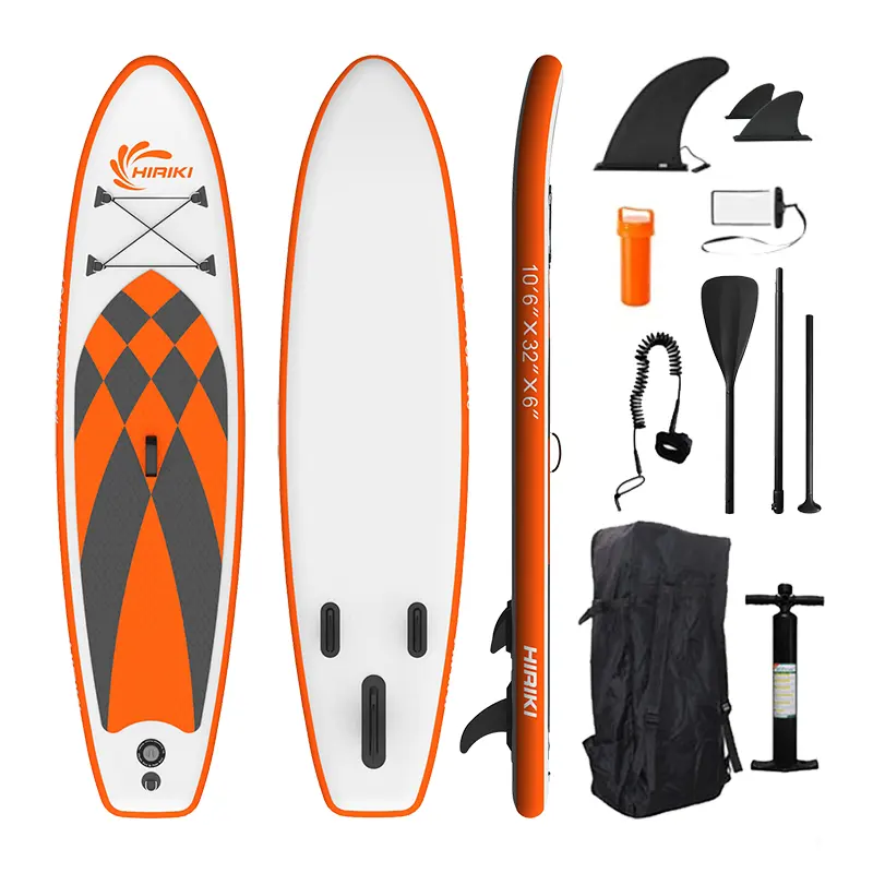 Jonge Mensen Liefde Paddle Board Opblaasbare Yoga Sups Surf Board Met Accessoires