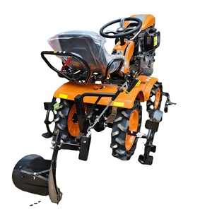 Micro-cultivateur diesel 12 CV, outil <span class=keywords><strong>de</strong></span> labour rotatif pour vergers et jardins potagers - Product Image 1