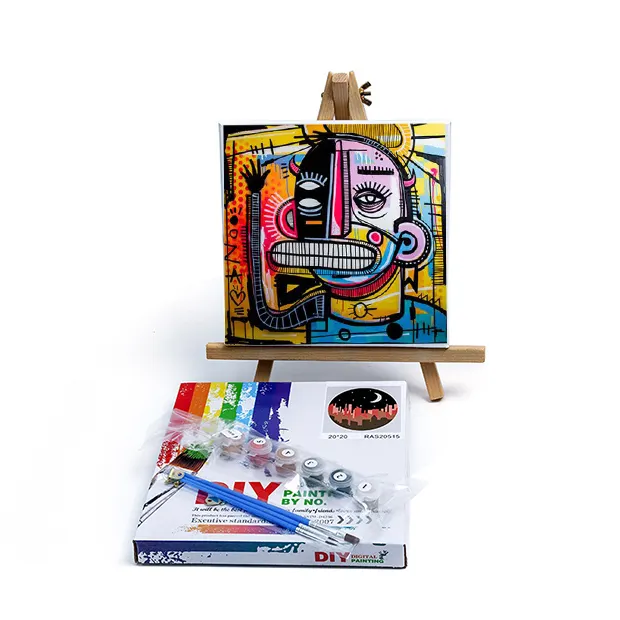 Graffiti Street Art Joachim Abstract Colorful Oil Painting on Canvas Poster and Prints Picture for Living Room wall art