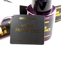OEM Kundenspezifische PVC PET 3D Goldprägung Etiketten UV-Druck Kaltprägung Logo-Aufkleber Kleinserien-Anpassung Kosmetik Wasserfest