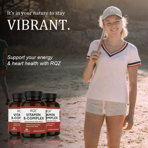 วิตามินบีรวมชนิดแคปซูลสำหรับผู้ใหญ่ (B1/B2/B3/B5/B6/B7/B9/B12) อาหารเสริมเพื่อสุขภาพหัวใจและพลังงาน 60 แคปซูล จำหน่ายจำนวนมากจากโรงงาน - Product Image 5