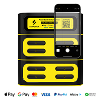 Stations de Location de Batteries Externes Litapower OEM 60W à Charge Rapide, 8 Emplacements, Partage de Recharge Portable pour Téléphones Mobiles, Kiosque Distributeur Automatique