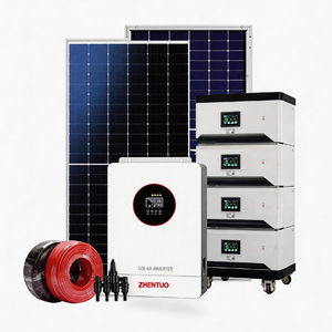 Sistema de Almacenamiento de Energía Solar Fuera de la Red para el Hogar, Batería de Litio de 15 kWh, 51.2V, Controlador MPPT, Inversor de Onda Sinusoidal Pura - Product Image 3