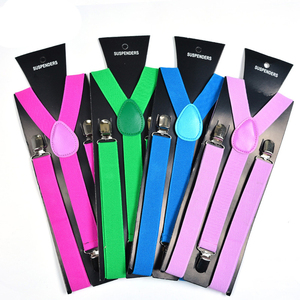 Disegno popolare a buon mercato papillon <span class=keywords><strong>e</strong></span> <span class=keywords><strong>bretelle</strong></span> Set per gli uomini con 3 clip - Product Image 1
