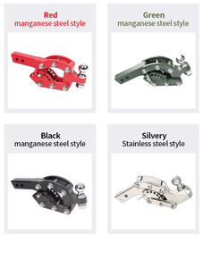 Gancio di Traino Regolabile in Acciaio Inossidabile con Braccio a Tubo Quadro 5X5 CM a Inserimento Rapido per Modifiche Fuoristrada Accessori Auto - Product Image 6