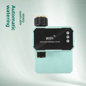 Wireless WiFi Solar-Powered Drip Irrigation Series Water Valve <b>Timer</b> Smart Remote-Controlled Electric Copper Valve Gardening - Product Image 3