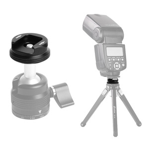 Cold Shoe Mount <b>Adapter</b> Aluminum Alloy Quick Release For Camera Mounts - Product Image 1