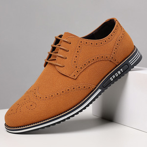 Nuove <span class=keywords><strong>scarpe</strong></span> Casual da <span class=keywords><strong>uomo</strong></span> alla moda <span class=keywords><strong>scarpe</strong></span> britanniche in camoscio basso opaco di <span class=keywords><strong>grandi</strong></span> dimensioni - Product Image 1