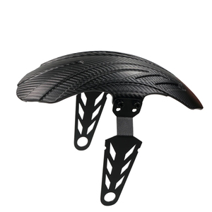 Guardabarros Universal con Patrón de Fibra de Carbono para VSETT <span class=keywords><strong>10</strong></span>+ MUKUTA <span class=keywords><strong>10</strong></span> <span class=keywords><strong>Plus</strong></span> ZERO 10X KAABO <span class=keywords><strong>Mantis</strong></span>, Guardabarros para Patinete Eléctrico de <span class=keywords><strong>10</strong></span> Pulgadas - Product Image 1