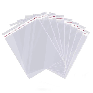 Benutzer definierte wieder versch ließbare transparente selbst klebende <span class=keywords><strong>opp</strong></span> Cellophan Seal Kunststoff durchsichtige Verpackungs tasche - Product Image 5