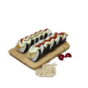 Grand paquet de 50 feuilles d'algues nori grillées séchées pour <span class=keywords><strong>sushi</strong></span>, 100% ingrédients purs, conditionnées en sac, vente en gros - Product Image 5