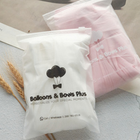 Sac d'emballage biodégradable en plastique pvc transparent à fermeture éclair pour sous-vêtements