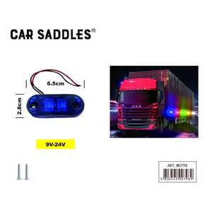 ไฟรถบรรทุกทรงรีสีน้ำเงิน 9V-24V สำหรับไฟส่องสว่างยานยนต์ - Product Image 3