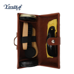 Kit d'entretien des chaussures Yinste 80220, ensemble de nettoyage du cuir pour le polissage et l'entretien des chaussures - Product Image 2