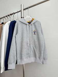 <span class=keywords><strong>Pull</strong></span> en molleton à capuche uni de la série Ours pour l'automne et l'hiver, pour homme et <span class=keywords><strong>femme</strong></span>, décontracté, ample, 100% coton, anti-boulochage - Product Image 3