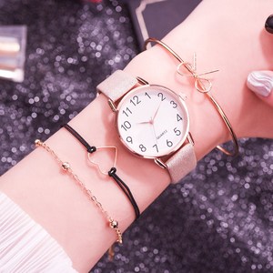 4 pezzi Set Top Style moda <span class=keywords><strong>donna</strong></span> cinturino in pelle di lusso <span class=keywords><strong>orologio</strong></span> da polso al quarzo <span class=keywords><strong>orologio</strong></span> da <span class=keywords><strong>donna</strong></span> abito da <span class=keywords><strong>donna</strong></span> Reloj Mujer <span class=keywords><strong>orologio</strong></span> <span class=keywords><strong>nero</strong></span> - Product Image 3