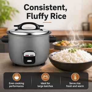 Olla Arrocera Eléctrica Automática Multifuncional de 1.0L, Mini, Negra, con Recubrimiento Antiadherente, para Uso Doméstico, Venta al por Mayor de Fábrica - Product Image 5