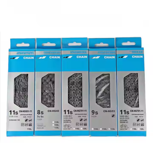 SHIMANO HG40 HG53 HG54 HG95 <span class=keywords><strong>HG601</strong></span> HG701 <span class=keywords><strong>Cadena</strong></span> de bicicleta 7/8/9/11 <span class=keywords><strong>Cadena</strong></span> de velocidad 112/116/118L para bicicleta de carretera <span class=keywords><strong>Cadena</strong></span> Shimano original - Product Image 1
