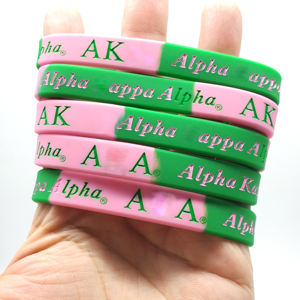 זול יווני אחוות מתנות OES סיליקון עניבה לצבוע להקת סדר של מזרח כוכב OES סיליקון צמיד - Product Image 2