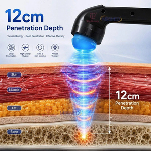 เครื่องบำบัดด้วยคลื่นกระแทกแบบโฟกัสคลื่นแม่เหล็กไฟฟ้า Deepwave Ultra สำหรับสัตว์เลี้ยงเพื่อบรรเทาอาการปวด - Product Image 3