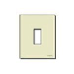 Placa de resina Ivory Snap de 8.3 x 10.3 x 0.6 pulgadas para conductos y accesorios - Product Image 1
