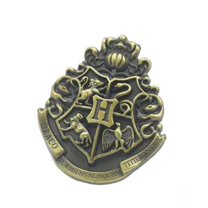 Vintage Design Personalized Custom Metal 3D Bronze Souvenir Butterfly Pin Badge