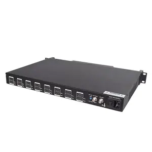 Support OEM&ODM Multi-channel 16-ch programming and tuning all-in-one machine Modulator AV/HD Input to RF Output Modulator