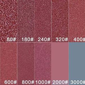 Papiers abrasifs Yuli Alumina résistants à l'eau, disques autocollants 230x280 pour le polissage de l'automobile, des meubles et des quincailleries - Product Image 3