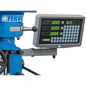 Fresadora vertical Fervi F060I con cabezal rápido e inversor, 2,25 kW - Product Image 3